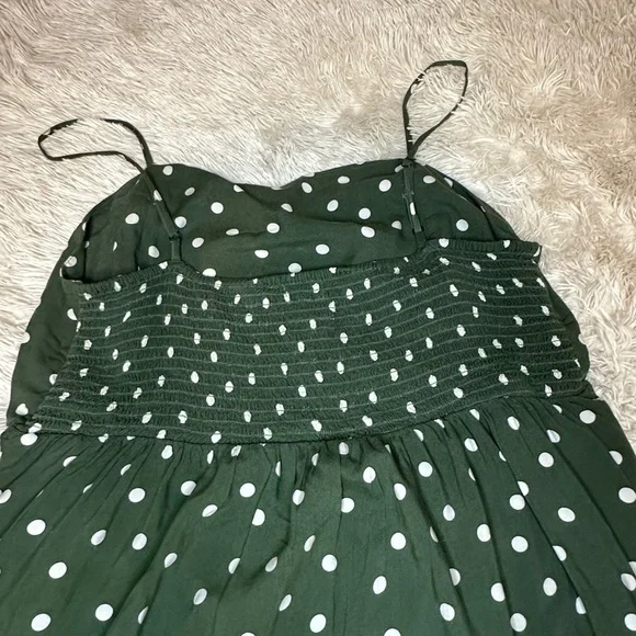 Aeropostale Green polka dot dress - Picture 7 of 10